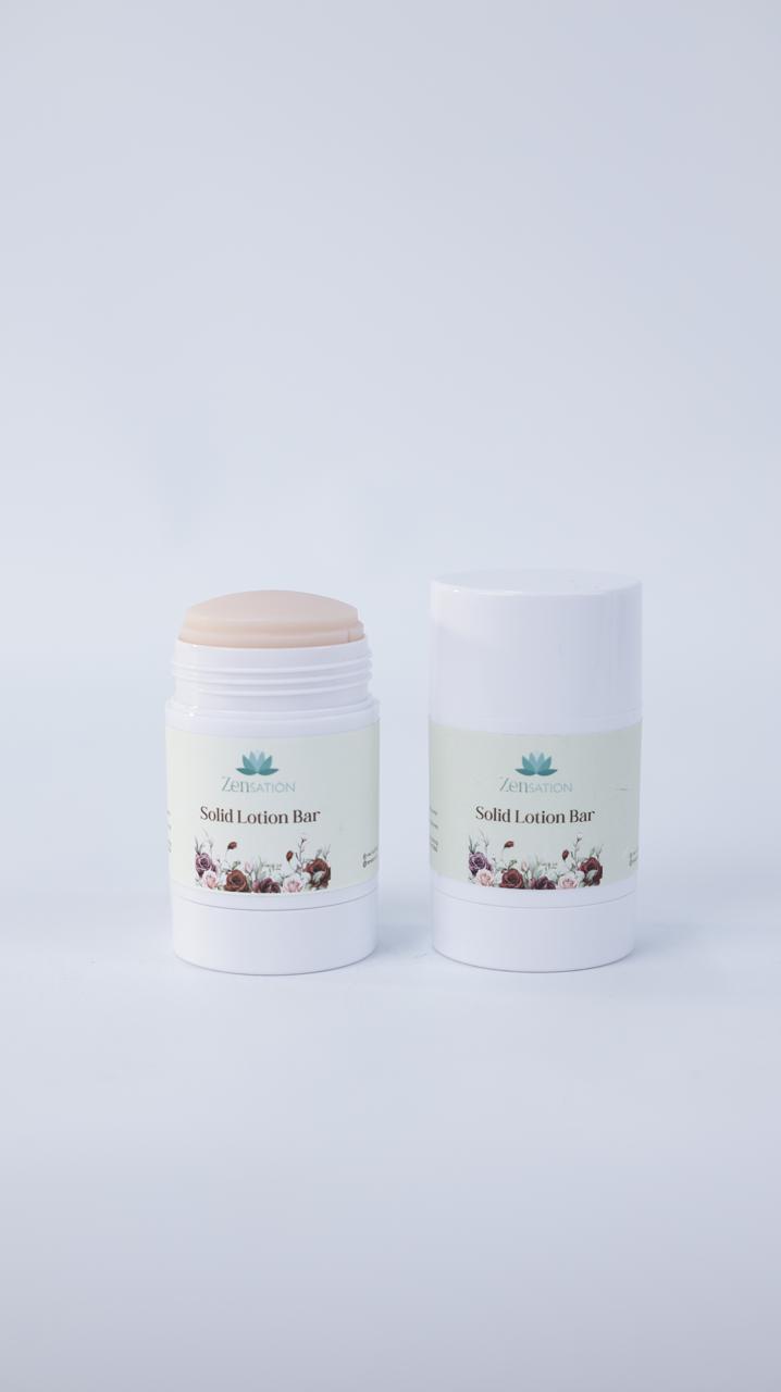 Solid lotion bar